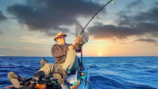 Kayak Fishing Offshore for TUNA in Navarre Beach