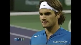 Indian Wells 2005  Federer - Kiefer