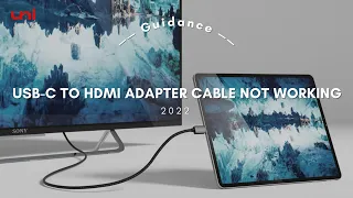 USB C to HDMI Adapter Cable Not Working ? Check This Out: How to Troubleshoot and Fix It! (2022)
