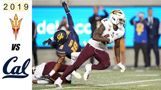 Arizona State vs #15 Cal 2019 CFB Highlights