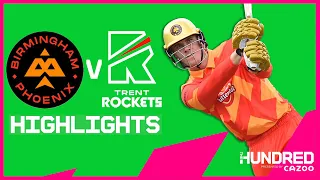 Smeed Stars With The Bat! | Birmingham Phoenix vs Trent Rockets - Highlights | The Hundred 2021