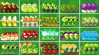 Random 20 Plants Battlez - Who Will Win ? PVZ2 Team Plant vs Plant