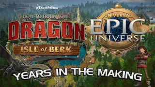 Project Epic Universe: How to Train Your Dragon Isle of Berk | Part 3