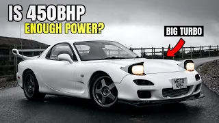 HOW FAST IS OUR **BIG SINGLE TURBO** 450BHP MAZDA RX-7??