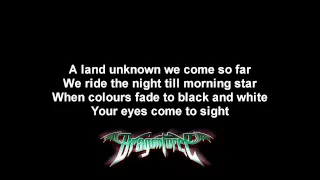 DragonForce - Heart Of A Dragon | Lyrics on screen | HD