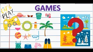 Seasons Games for kids | Learning English