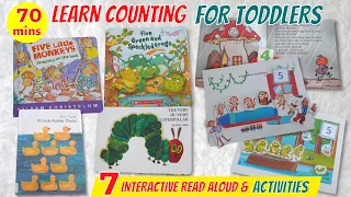 Learn NUMBERS for Toddlers | Count 1-10|Counting Numbers for Preschool | The Very Hungry Caterpillar