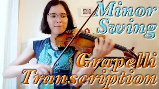 Minor Swing (Django Reinhardt) - Stephane Grapelli - Transcription