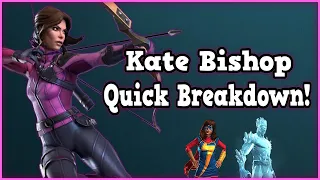 Kate Bishop Quick Breakdown! Abilities & Synergies! | Marvel Contest of Champions