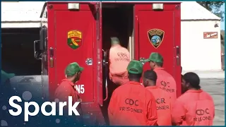Prisoners Work Together To Fight California Wildfires | Stormrider: Fire Storm | Spark