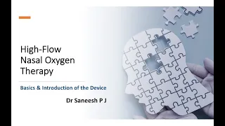 HFNC - High Flow Nasal Oxygen Therapy Device | AnesthesiaTOOLS #saneeshpj