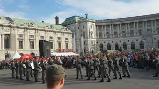 Nationnalfeiertag Heldenplatz Österreichisches Bundesheer Leistungsschau 26.10.2018