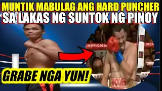 Grabe! Sobrang Lakas ng Suntok ng Pinoy ang Kalaban Muntik Mabulag