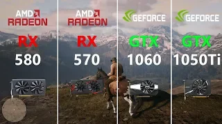 RX 580 vs RX 570 vs GTX 1060 vs GTX 1050 Ti Test in 9 Games