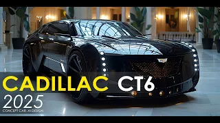 Cadillac CT6 All New 2025 Concept Car, AI Design