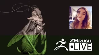 Ashley A. Adams - Creature & Character Concept Sculpting - Episode 24