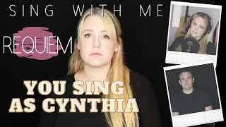 REQUIEM - Sing as Cynthia (w/ lyrics) | DEAR EVAN HANSEN | SING WITH ME | KARAOKE