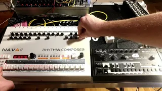 Acid Techno with the Nava Rhythm Composer and a RE 303
