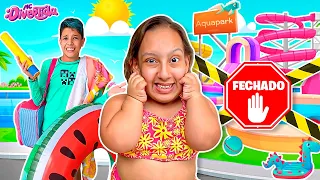 Maria Clara aprende sobre Organização e Pontualidade em um dia na piscina - MC Divertida