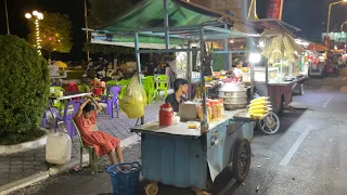 Night Street Food in Takhmao, Kandal province, Cambodia