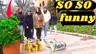 ULTIMATE BUSHMAN PRANK. DON'T TOUCH MY MONEY#comedy#FUNNY#JOKE