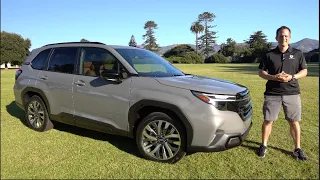 Is the 2025 Subaru Forester a BETTER compact SUV than a Honda CR-V?