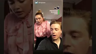 Jack Lowden w/ Florence Pugh - Fighting with my family