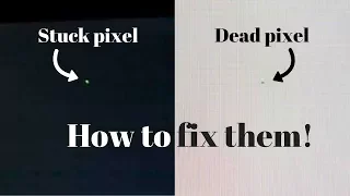 🔆 How to fix stuck or dead pixels on some laptop and desktop displays 🔅