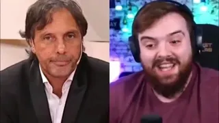 Ibai vs Gustavo López (periodista Argentino) LAMENTABLE!