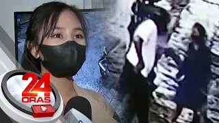 Babae, sinundan at pilit isinasakay ng rider na nagpakilala raw na pulis | 24 Oras