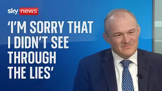 Post Office scandal: 'I'm sorry that I didn't see through the lies,' says Ed Davey