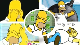 Evolution of Homer Simpson Deaths and Game Over Screens (1989-2023)