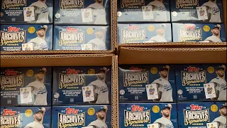 OPENING 80 BOXES OF 2019 TOPPS ARCHIVES SIGNATURE SERIES!