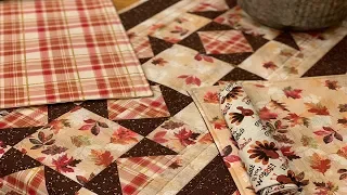 EASY THANKSGIVING REVERSIBLE PLACEMAT AND NAPKINS