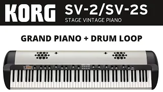 KORG SV2/SV2S - GRAND PIANO + DRUM LOOP