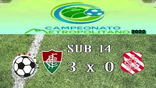 FLUMINENSE X BANGU SUB 14