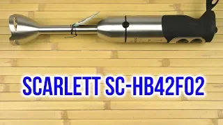 Распаковка SCARLETT SC-HB42F02