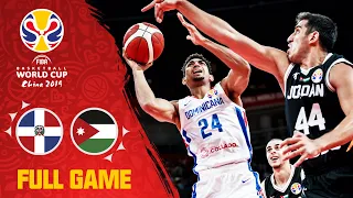 Dominican Republic & Jordan trade blows in a classic! - Full Game - FIBA Basketball World Cup 2019