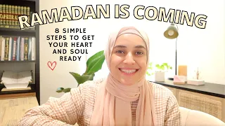 How to Prepare for Ramadan BEFORE it arrives 🌙 | 8 simple ways 🍃