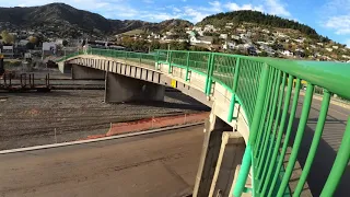 Strolling in Lyttelton seaport in Christchurch, New Zealand.