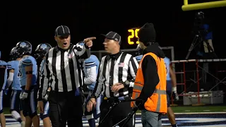 Mowing The Field During a Football Game