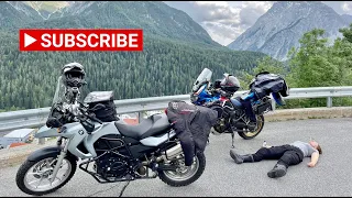 Ihre erste Motorradtour und dann direkt aufs Stilfser Joch??! 😱🤪😍