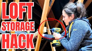 How I Transformed My Loft Storage with This Simple Trick