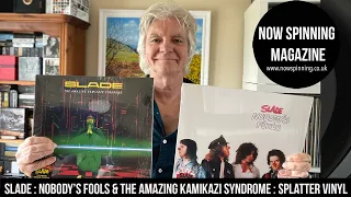 SLADE Nobody’s Fools - The Amazing Kamikaze Syndrome  - Splatter Vinyl Reviews