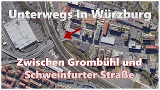 Between Grombühl and Schweinfurter Straße| On the road in Würzburg