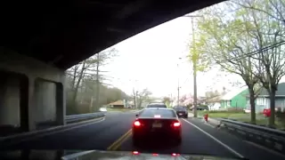 Super fast police reaction to a road rage