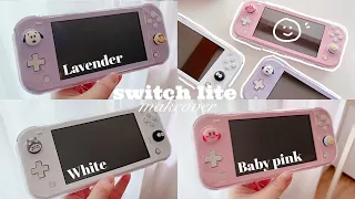 닌텐도 스위치 라이트, 마음에 드는 색이 없어서 만들어줬습니다~~~~ nintendo switch lite makeover / 🎮 스위치 라이트 꾸미기