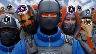 КАК ИГРАЮТ ВСЕ ЗВАНИЯ В CRITICAL OPS