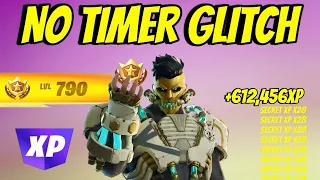 New *NO TIMER* Fortnite XP GLITCH to Level Up Fast in Chapter 5 Season 3! (750k XP)