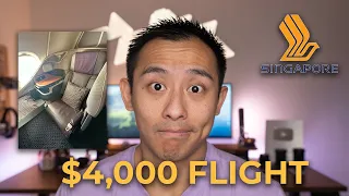 Flying Singapore Airlines $4,000 Business Class for $200 (SQ A380 LHR to SIN Review)